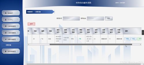 基于Flask與Vue.js框架的村務綜合服務系統(tǒng)設計與實現(xiàn)